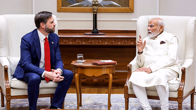 India-US BTA: पीएम मोदी और उप राष्ट्रपति वेंस की बैठक, द्विपक्षीय व्यापार समझौते सहित इन मुद्दों पर हुई चर्चा